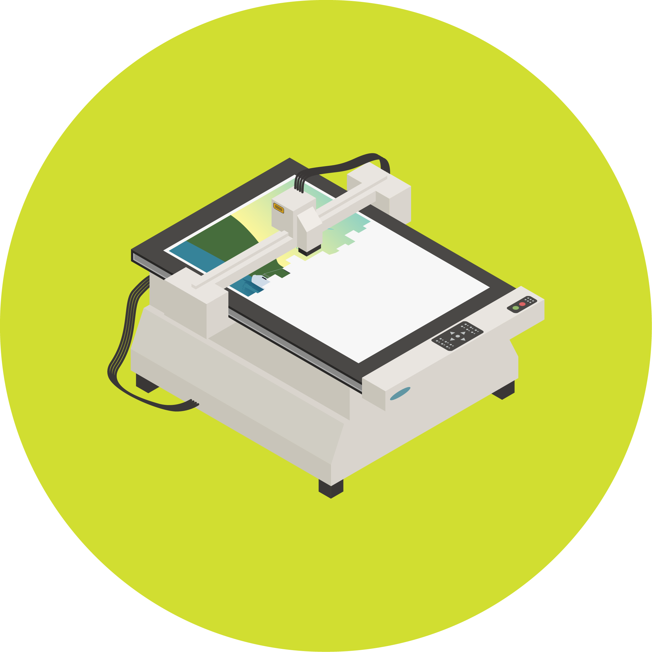 screen printing icon